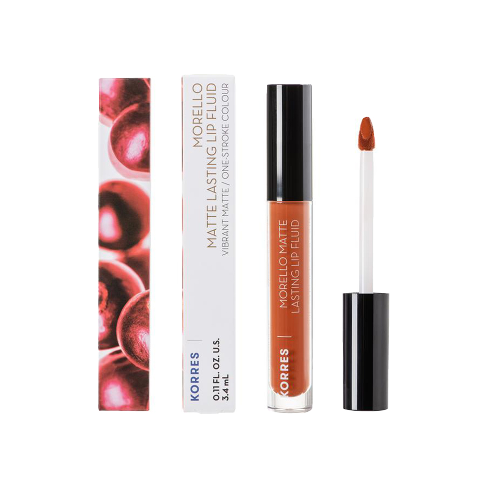 KORRES - MATTE LASTING Lip Fluid No48 Velvet Caramel - 3.4ml